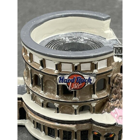 Vintage Dept 56 Hard Rock Cafe Orlando Ornament Lighted  Snow Village boxed - Picture 3 of 11